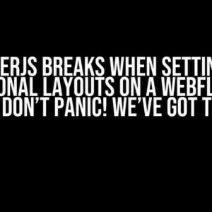 Swiperjs Breaks when Setting Up Conditional Layouts on a Webflow CMS Page? Don’t Panic! We’ve Got the Fix!